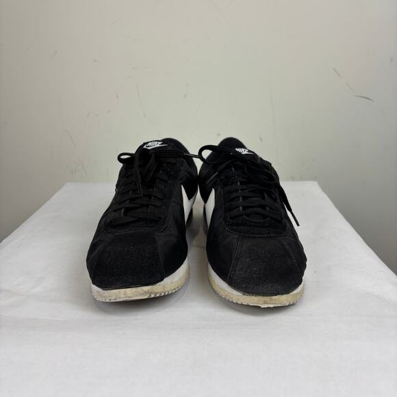 Nike Cortez Basic Nylon Black White Sneakers Shoes Men\'s 10.5 Streetwear main image 6